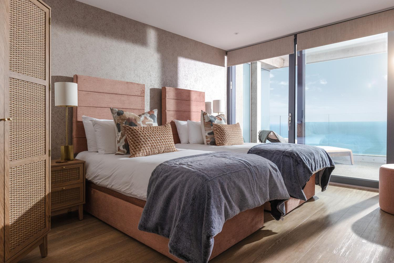 Bedroom 3, St Michaels Luxury Apartments, Cornwall