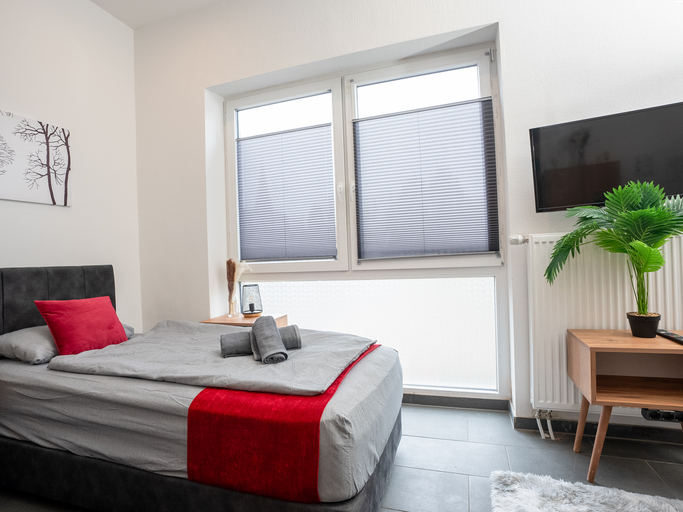 Bedroom 4, Serviceroom24 - Apartment 3 in Recklinghausen Hoch, Recklinghausen