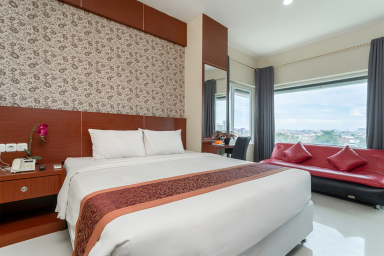Bedroom 3, Raising Hotel Panakkukang Makassar By LIFE, Makassar