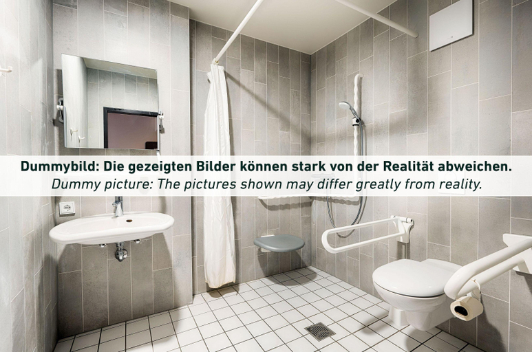 Bathroom 4, B&B HOTEL Bochum Hbf-Süd, Bochum