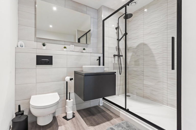 Bathroom 4, The Seven Suites Liverpool, Sefton