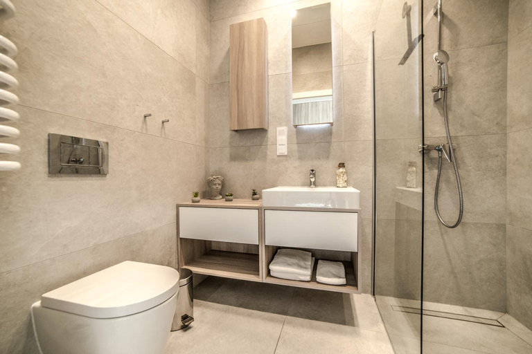 Bathroom 2, Apartamenty Premium Shellter Rogowo - ALL DAY HOLIDAY, Kołobrzeg