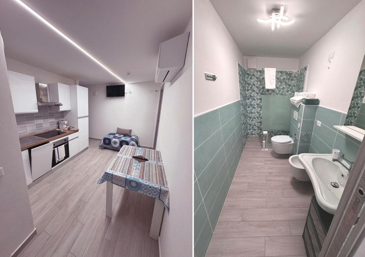Bathroom 4, chiAma Hotel, Rimini
