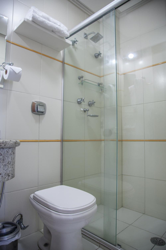 Bathroom, Atlantico Inn Apart Hotel, Santos