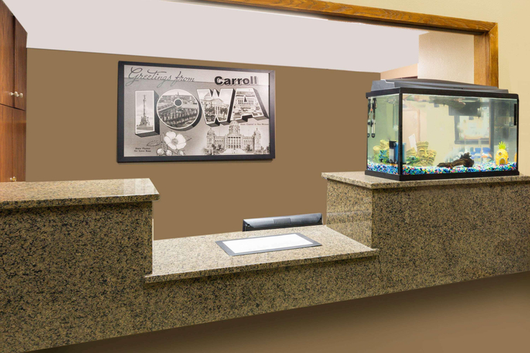 Public Area, Super 8 by Wyndham Carroll, Carroll