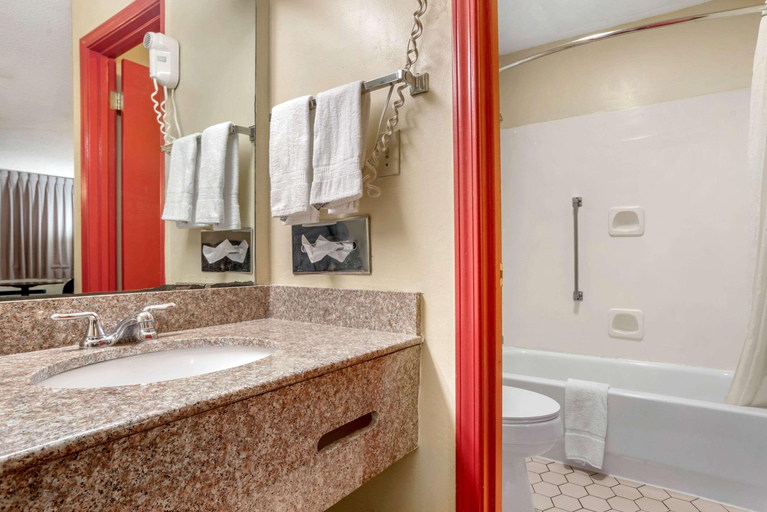 Bathroom 4, Econo Lodge Inn & Suites Forest, Scott