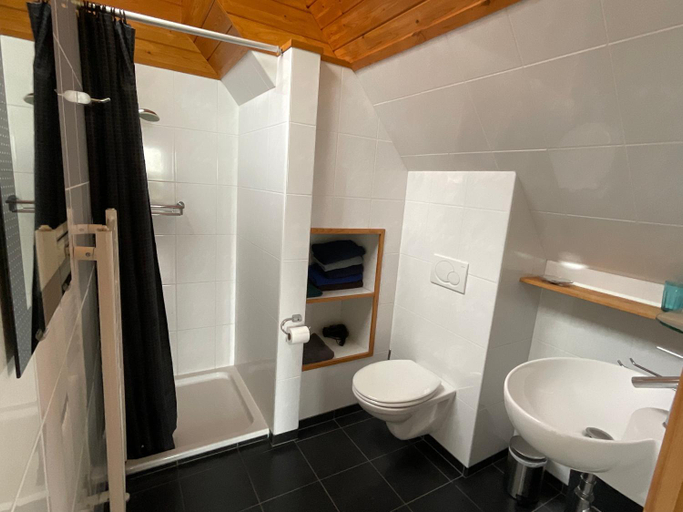 Bathroom, B&B en Vakantiehuisje Ursula, Nijefurd