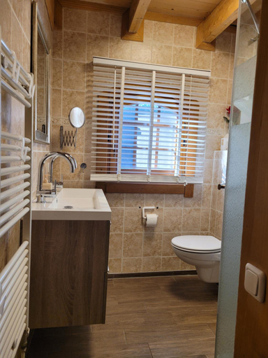 Bathroom, Ferienhaus Lathum fruher Chalet Familienzeit, Angerlo