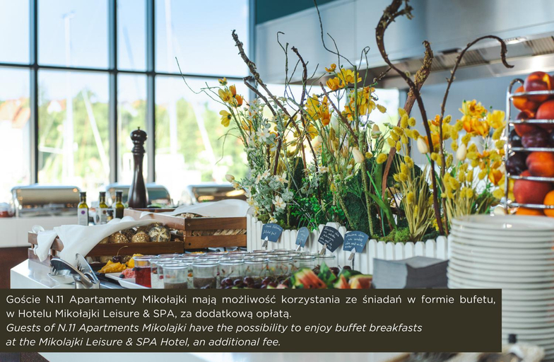 Food & Drinks, Apartamenty Premium N11 Mikolajki - Destigo Hotels, Mrągowo
