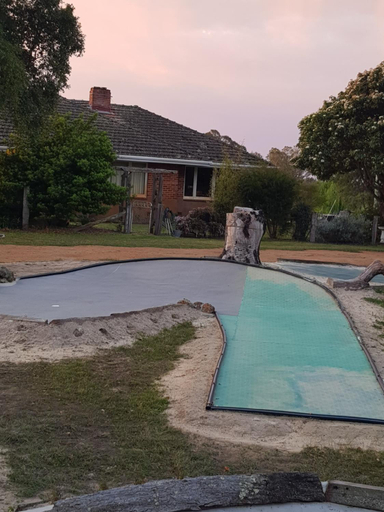 Mini golf course 3, Warradale Lodge and Mini Golf, Manjimup
