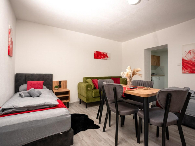 Bedroom 3, Serviceroom24 - Apartment 4 in Herten SmartTv|Wlan, Recklinghausen