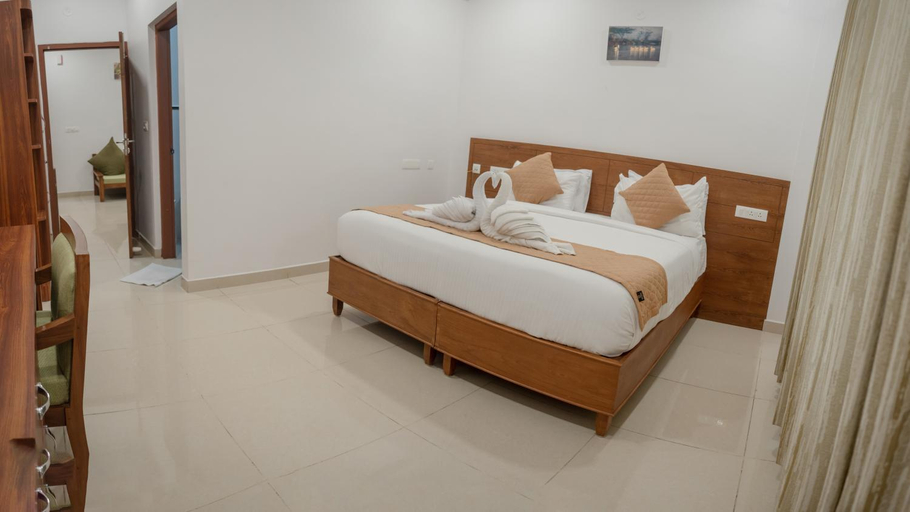 Bedroom 2, Daffodils Luxury Airport Suites, Ernakulam