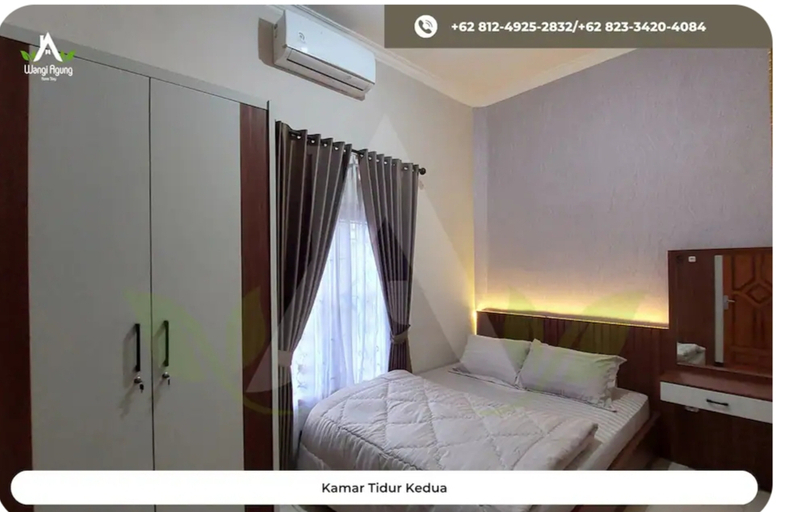 Bedroom 2, Wangi Agung Homestay, Banyuwangi