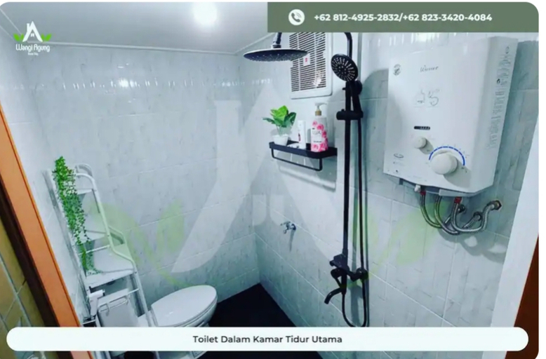 Bathroom, Wangi Agung Homestay, Banyuwangi