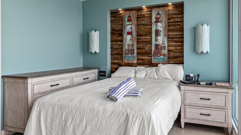 Bedroom 3, Galvestonian 600 - Beachfront Elegance, Galveston