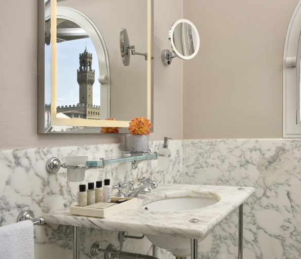 Bathroom 3, Hotel Balestri, Florence