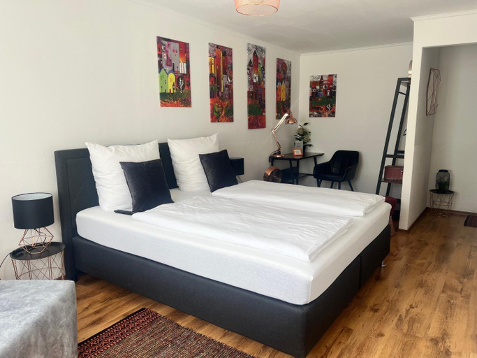 Bedroom 2, Hotel am Hafen, Mannheim