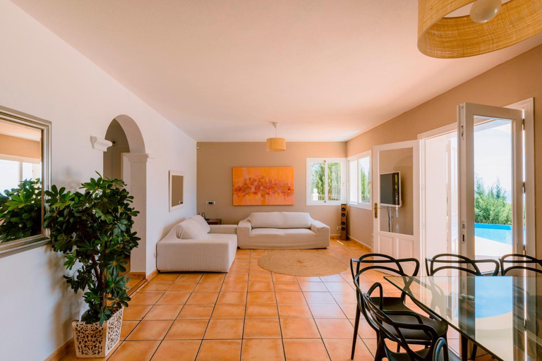 Bedroom 3, Villa Bellavista has stunning views near Ibiza Town, Baleares