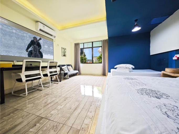 Bedroom 2, 海口水慕青华客栈海南大学店, Haikou