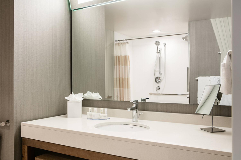 Bathroom 5, Courtyard Omaha Bellevue at Beardmore Event Center, Sarpy