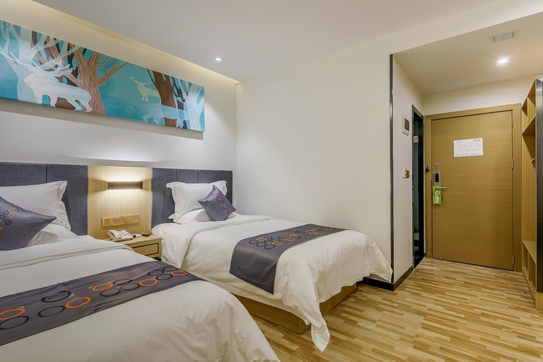Bedroom 3, Yimi Hotel Changdi Road Branch, Guangzhou