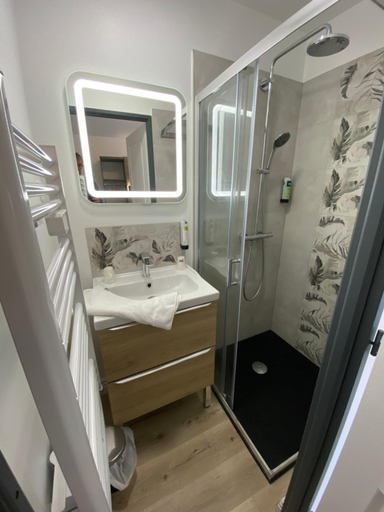 Bathroom 3, Logis Hotel le Relais du Lac, Haute-Marne