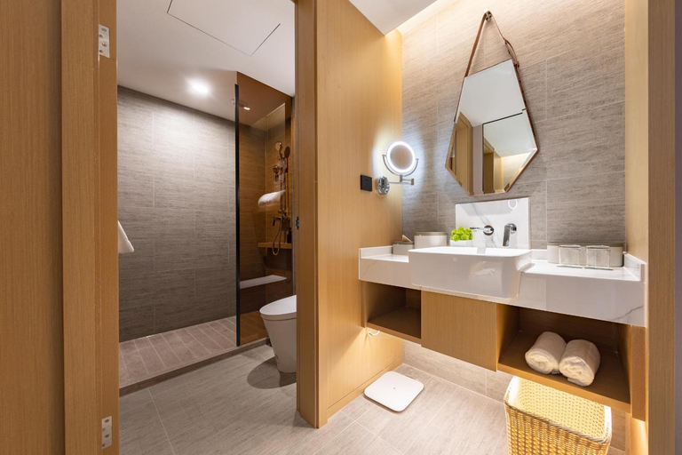 Bathroom 3, Atour Hotel Bohai International Square Bincheng District Binzhou, Binzhou