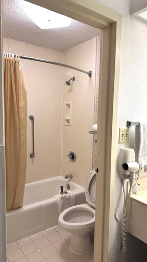 Bathroom 4, Executive Inn, Dallas