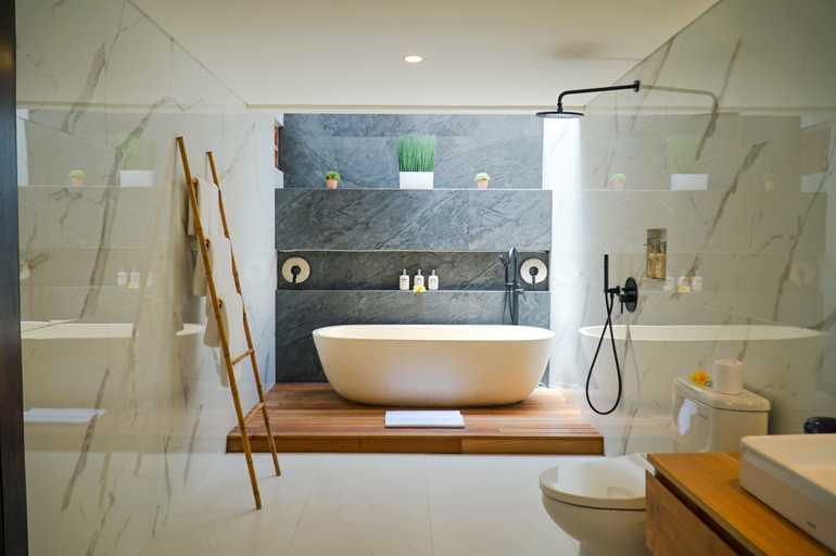 Bathroom 5, Villa Cassia, Badung