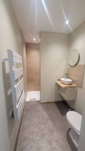 Bathroom, Auberge La Tete En L'Air, Bas-Rhin