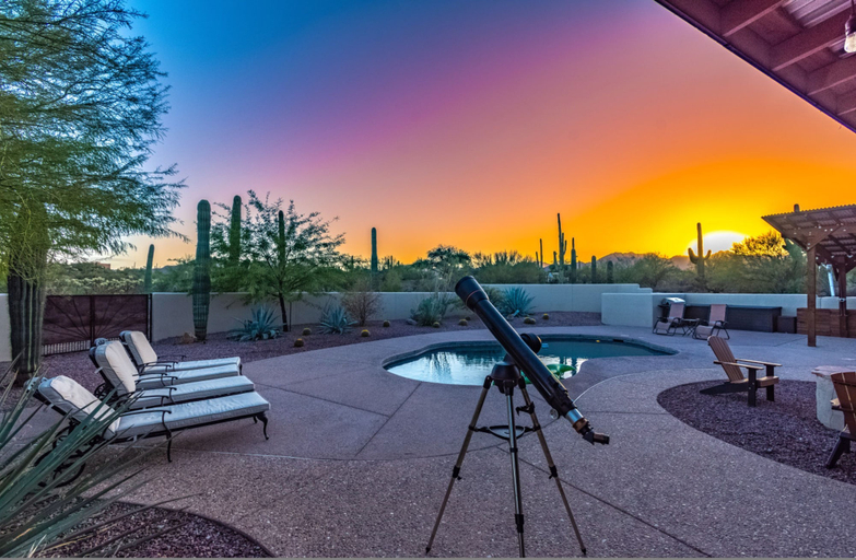 Room 4, La Puerta Azul - Stunning Desert Retreat Pool Spa, Pima