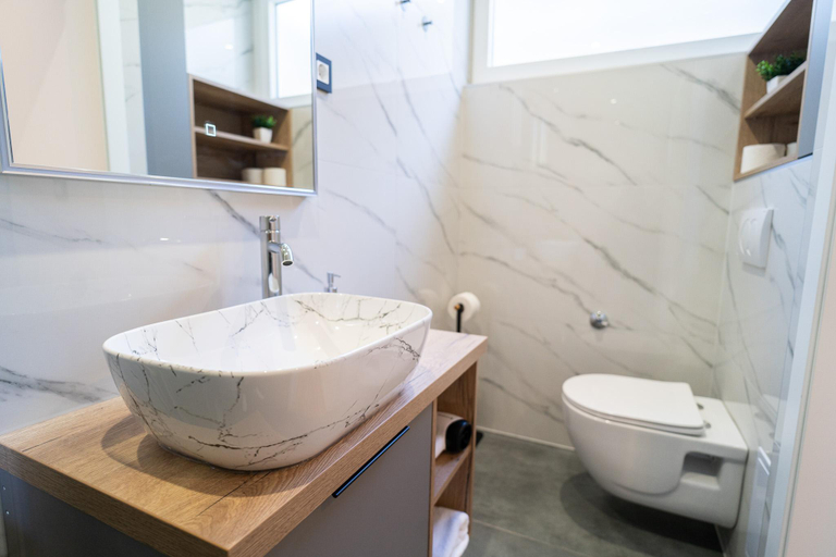 Bathroom 2, Seafront Sunset Room 1 by Belmont Realty, Zadar
