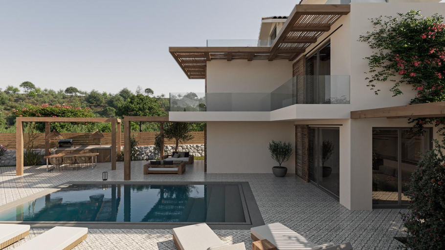Room 1, Cameo 2 Luxury Villa With Pool, Ionian Islands