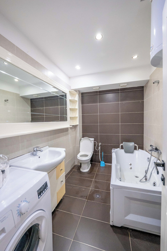 Bathroom, Tirent Apartment Komuna Parisit 2, Tiranës