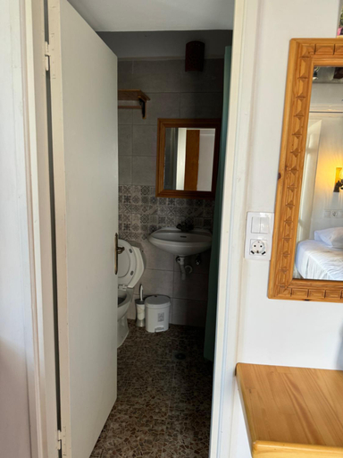 Bathroom 5, Lindos Marianthi Studios, South Aegean