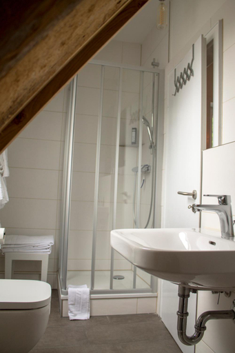 Bathroom 3, Flair Hotel Zur Eiche, Harburg