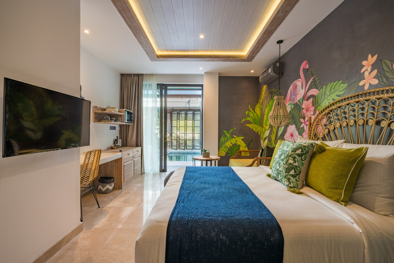 Bedroom 3, The Akasha Seminyak Bali Boutique Hotel, Badung