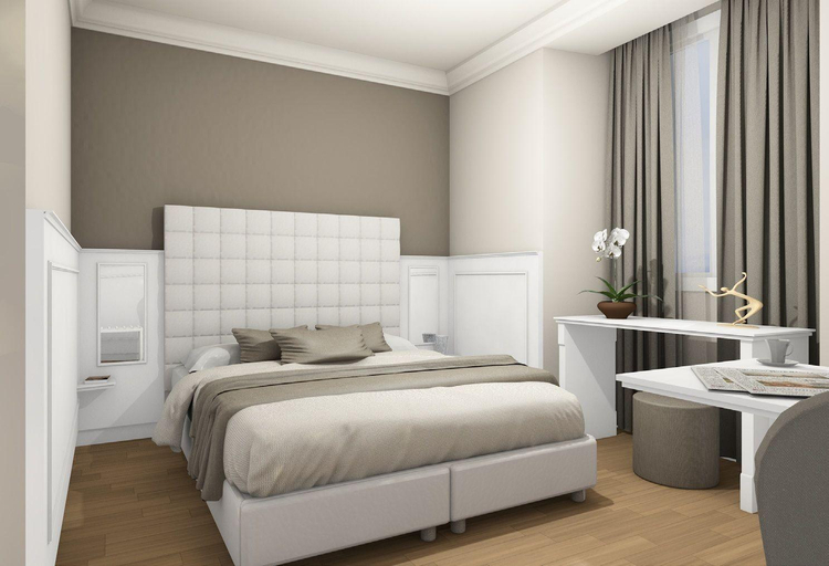 Bedroom 3, 207 Inn, Rome