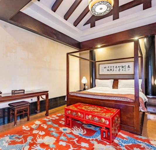 Bedroom 2, Floral Hotel The Upper House Pingle, Chengdu