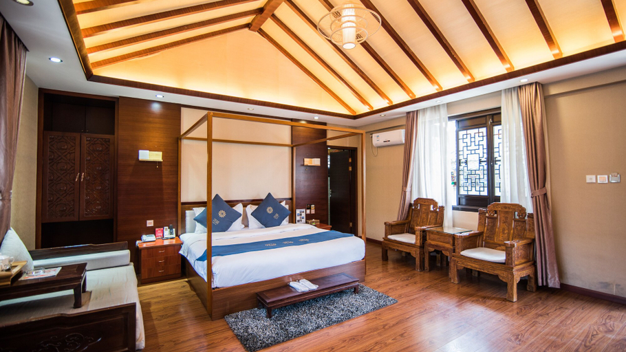 Bedroom 2, Floral Hotel Dali Honglongjing Junrui, Dali Bai
