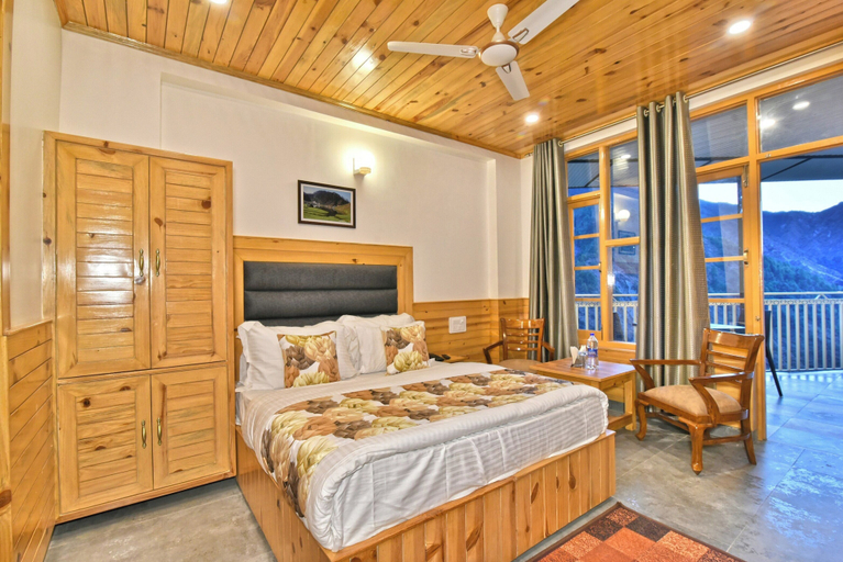 Bedroom, Hotel Sky Bhagsu, Kangra