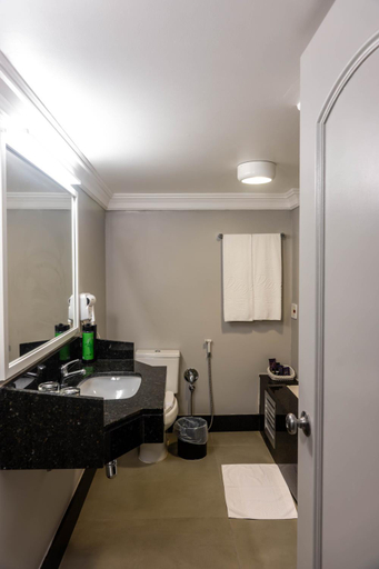 Bathroom 5, Plaza Sao Rafael Hotel - Proximo ao Cais Embarcadero e Hosp Santa Casa, Porto Alegre