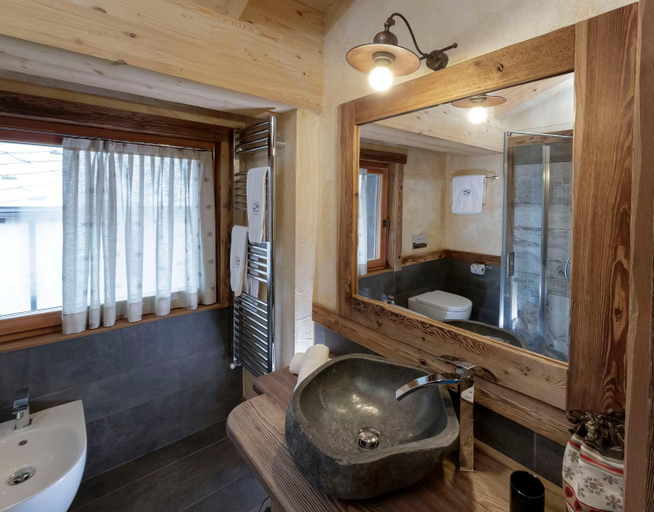 Bathroom 3, Francois Boutique Rooms - Matterhorn Retreat & SPA in Cervinia, Aosta