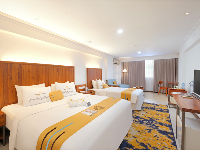 Bedroom 2, Metro Park View Hotel Kota Lama Semarang, Semarang