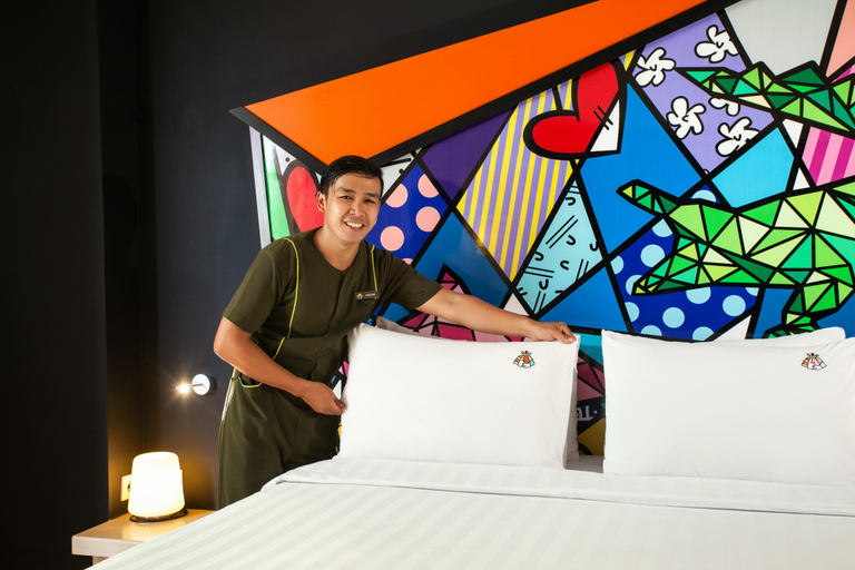 Bedroom 5, MaxOneHotel Tidar Surabaya, Surabaya