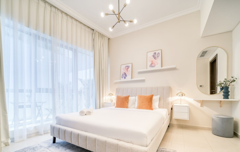 Bedroom 4, Contemporary One Bedroom with Chic Design, Dubai