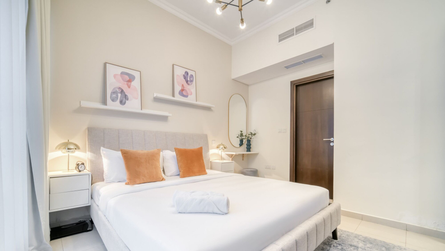 Bedroom 3, Contemporary One Bedroom with Chic Design, Dubai