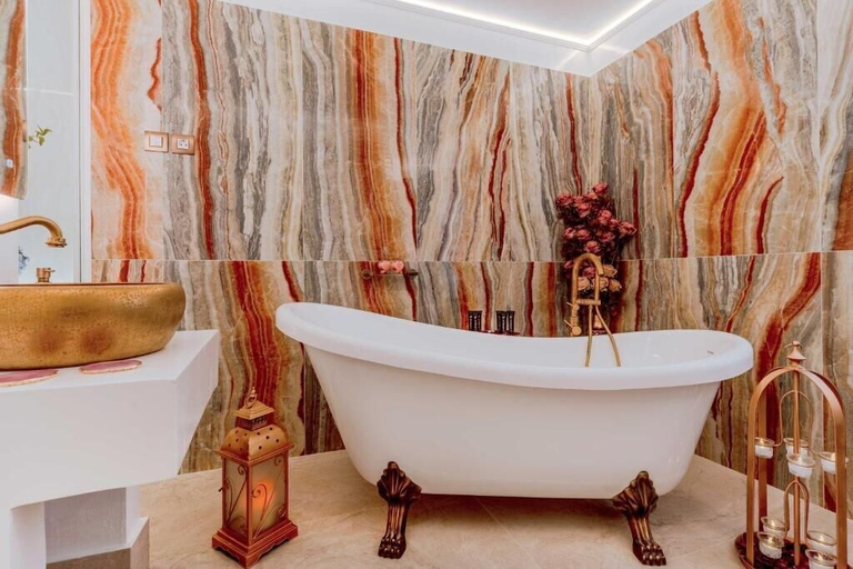 Bathroom 5, Madame Hortense Hotel, Crete