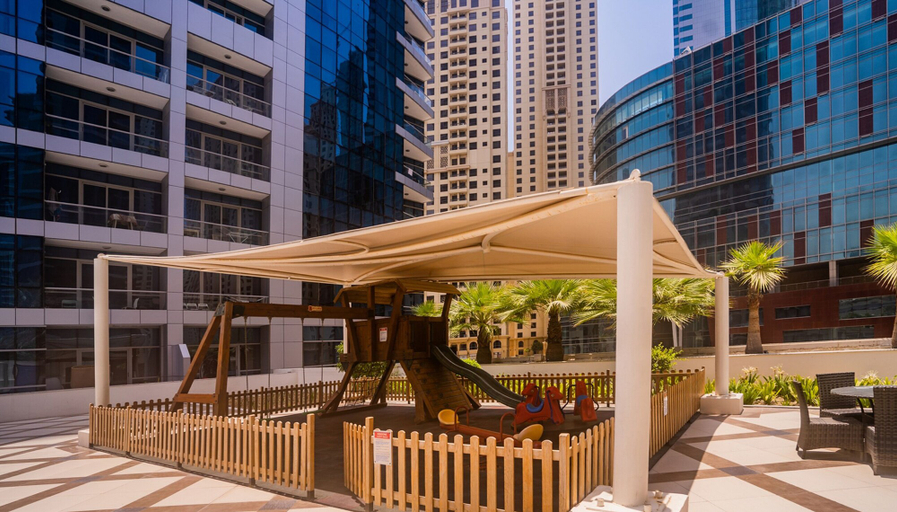Exterior & Views, Contemporary One Bedroom with Chic Design, Dubai