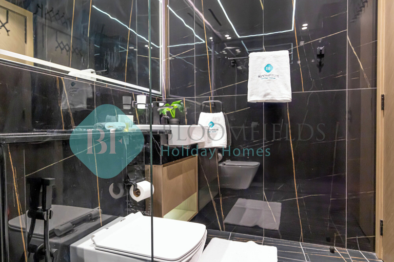Bathroom 2, Bloomfield Stylish1BR Binghatti Heights, Dubai